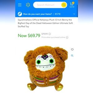 Day of the dead Squishmallow 2022